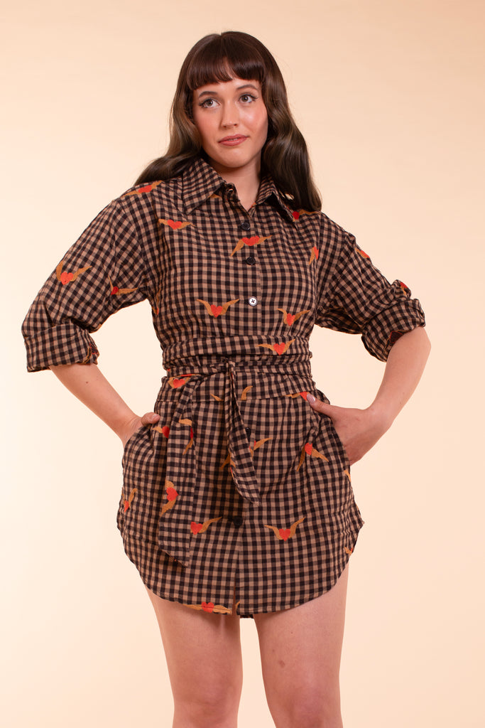 Novella Dress - Heartwing Embroidery