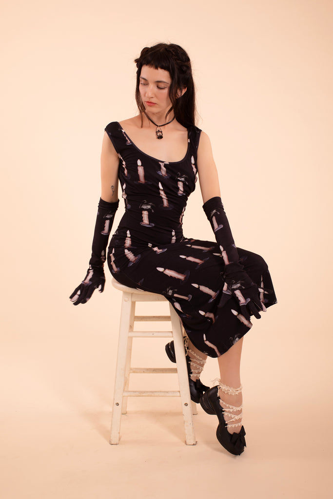 Opera Gloves - Candle