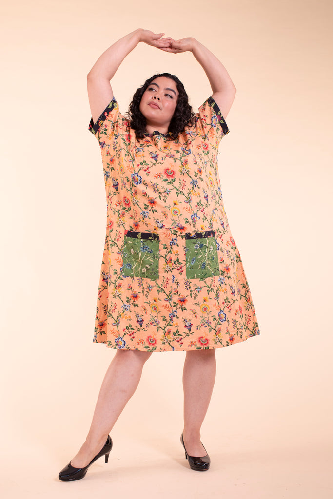 Beacon Dress - Wallpaper Prints - CM Sample Sale