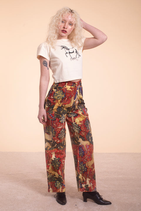 Pennyroyal Jeans - Red Tapestry