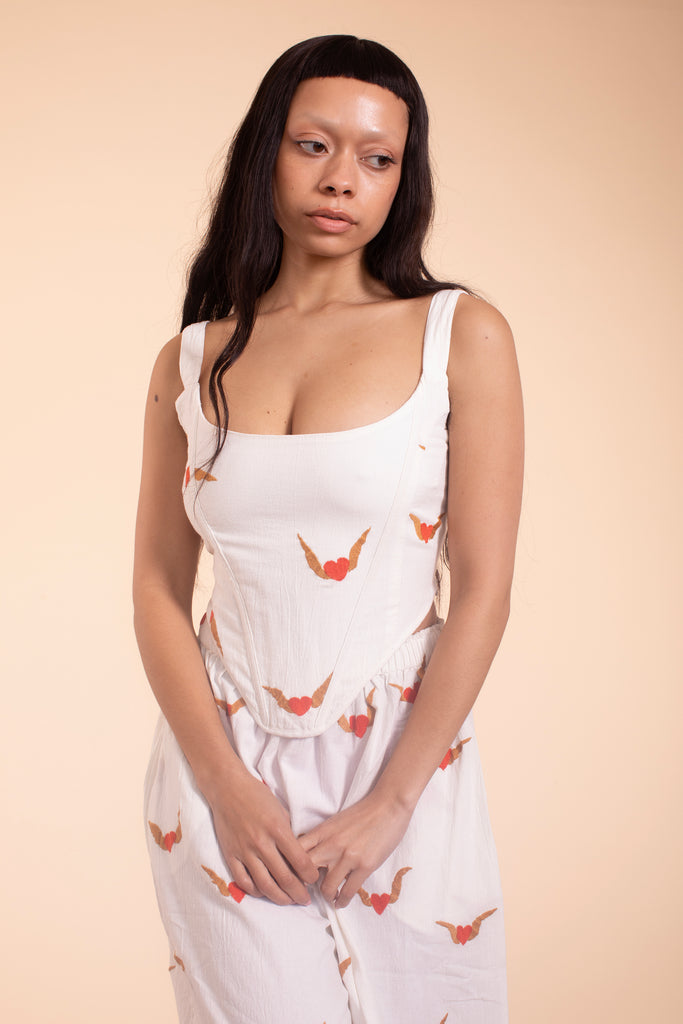 Valor Corset - Heartwing Embroidery