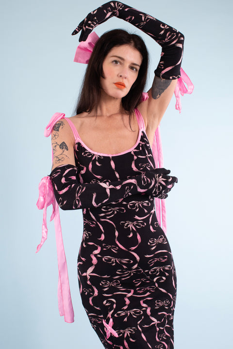 Opera Gloves - Ribbon