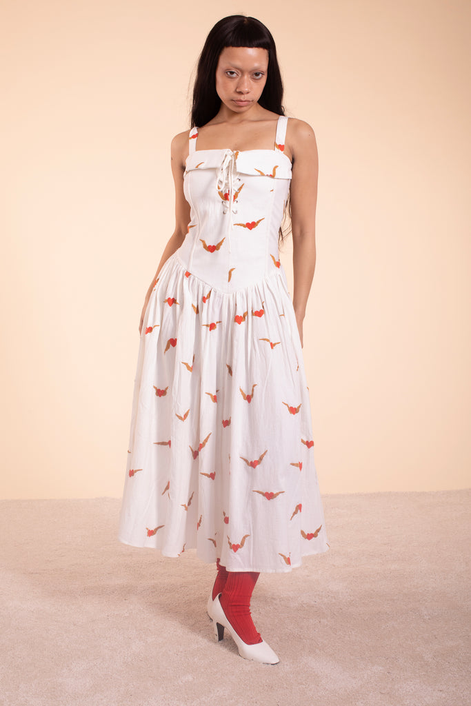 Shield Dress - Heartwing Embroidery