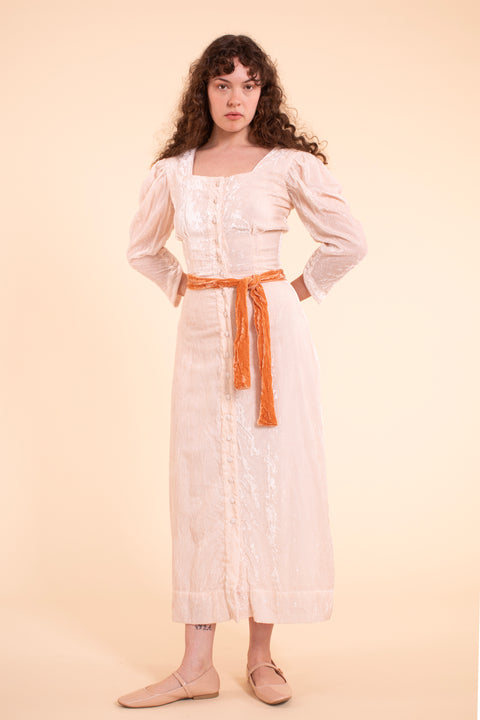 Adele Dress - HKM - Blush Silk Velvet