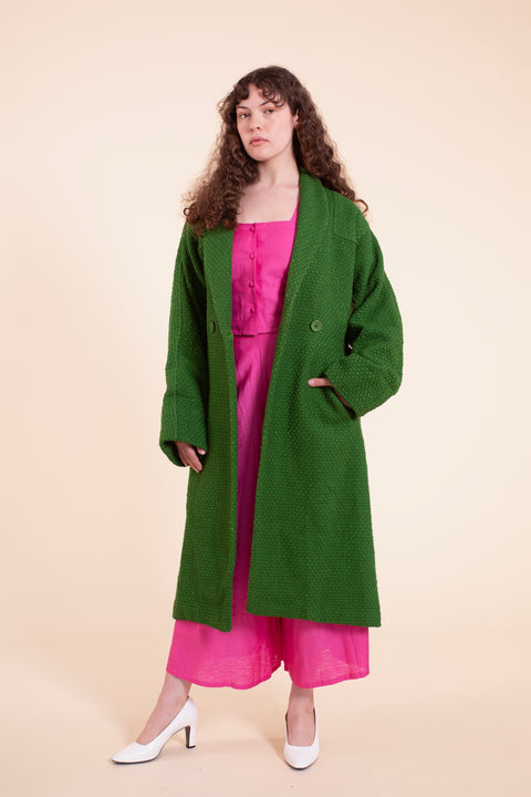 Chronicle Coat - Silk Wool Boucle - Pre Order