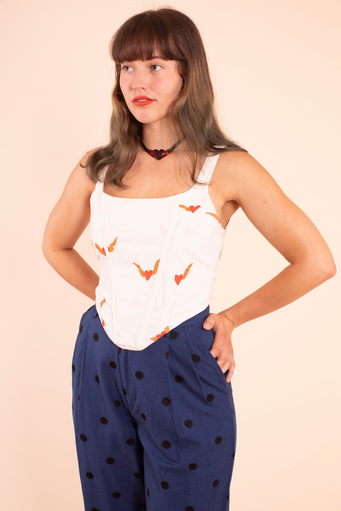Valor Corset - Heartwing Embroidery