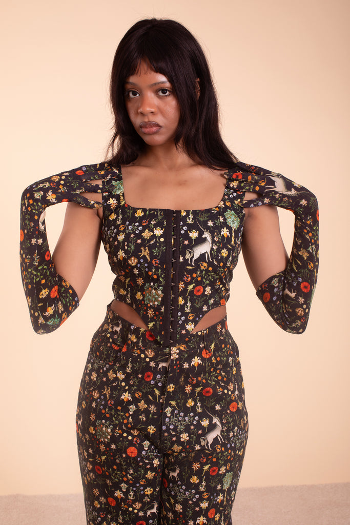 Shield Corset - Black Illuminated