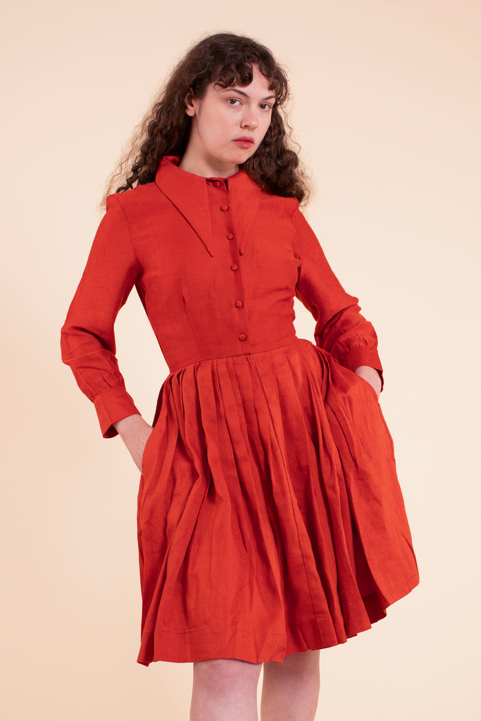 Diana Dress - HKM - Paprika