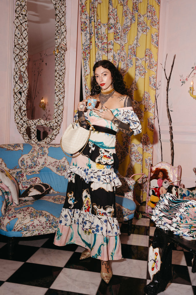 Porcelain Dress - Mixed Porcelain