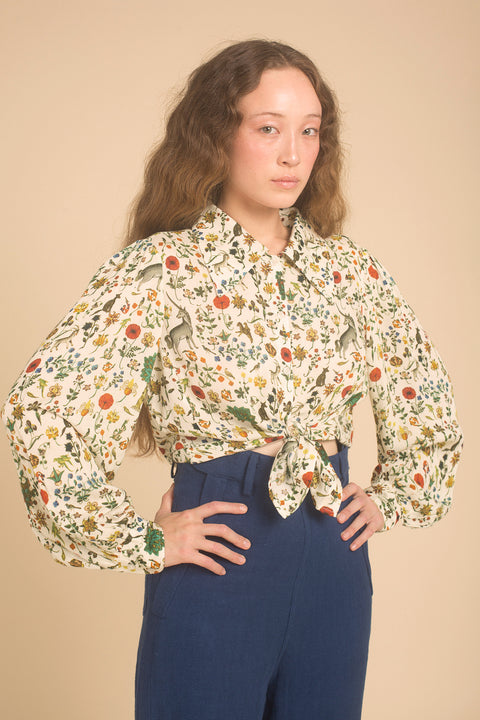Enchantment Blouse - Ivory Illuminated PreOrder