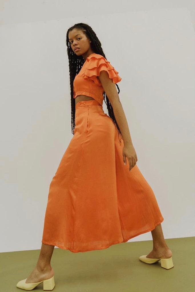 Emma Pants - HKM - Pumpkin Silk