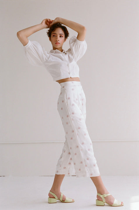 Reed Pants - HKM - Silk Satin - Sample Sale