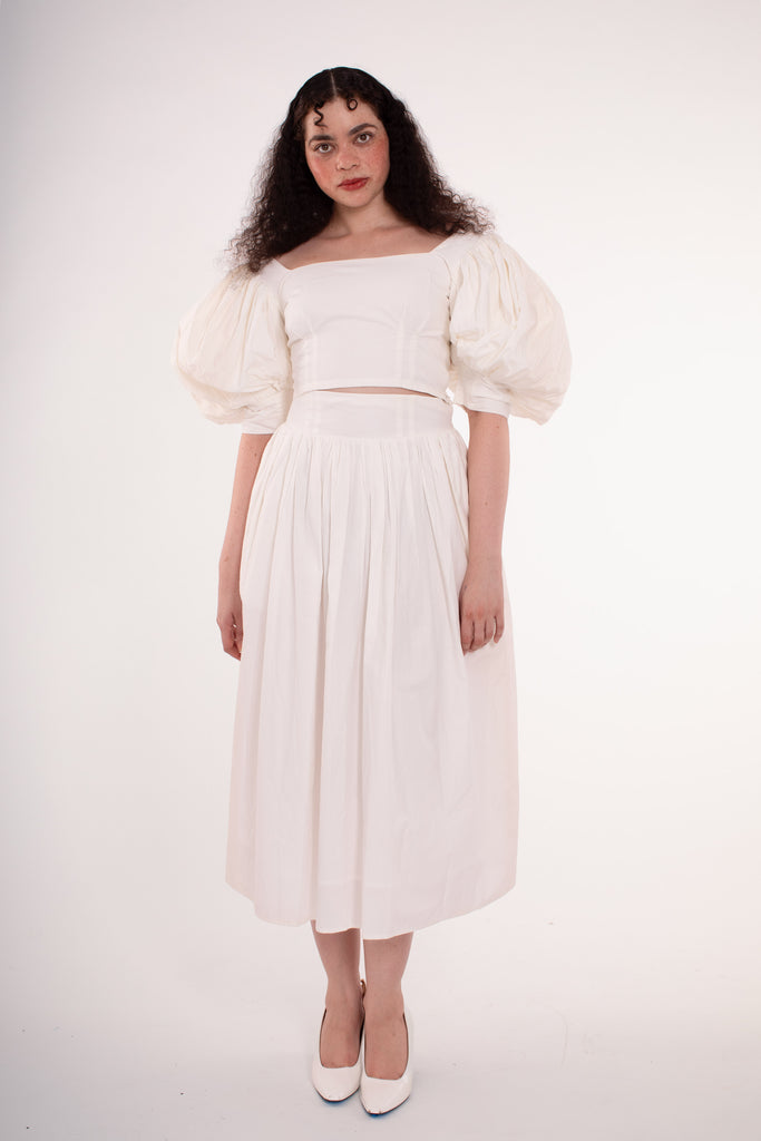 Garden Skirt - Ivory