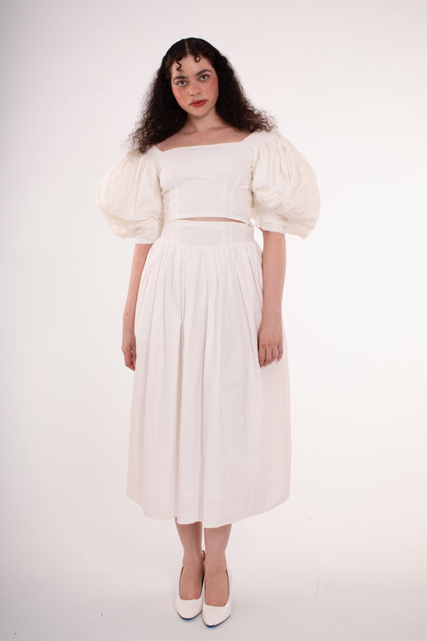 Garden Skirt - Ivory