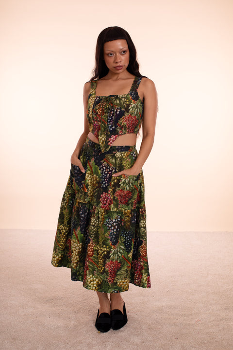 Bacchus Skirt - Grenache - Archive