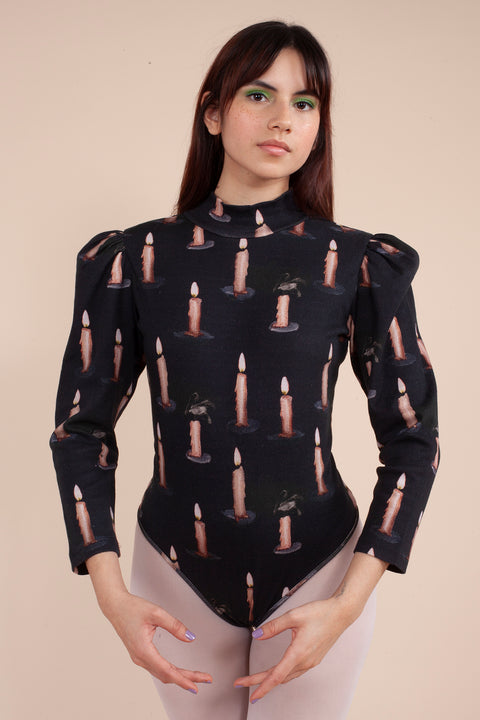 Turtle Bodysuit - Candle - Pre Order