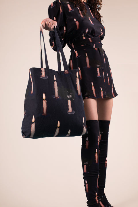 Tote Bag - Candle