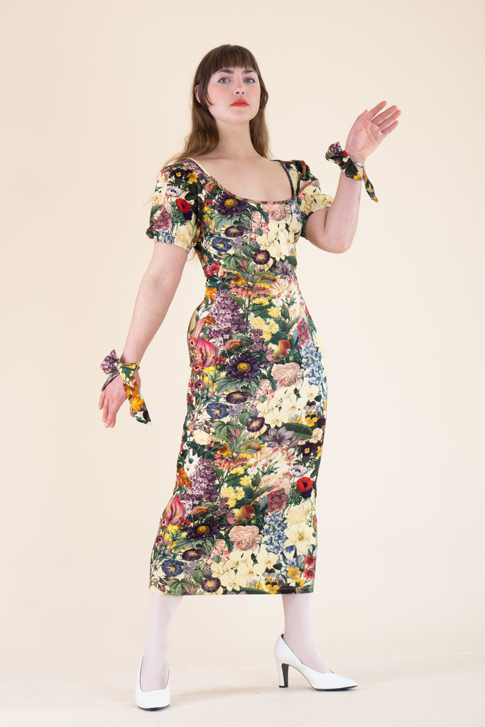 Garden Print - Artemis Dress- Archive