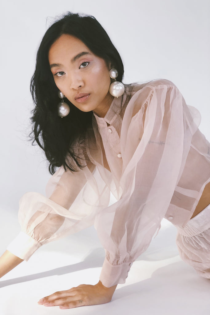 Helen Blouse - HKM - Blush - Archive