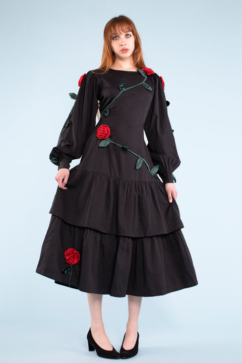 Persephone Dress - Black