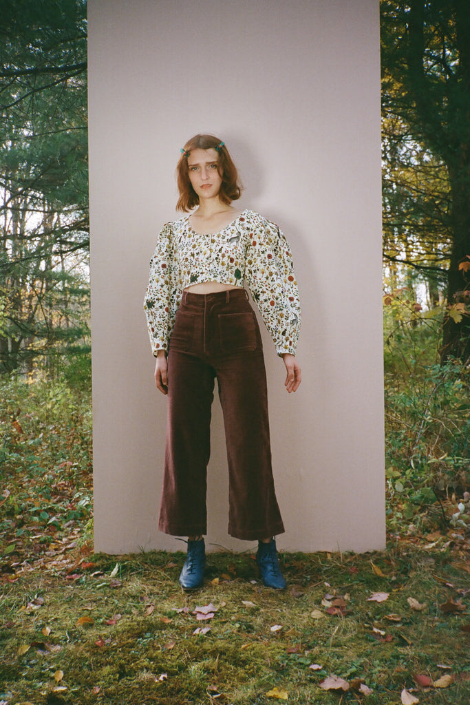 Troubadour Blouse - Ivory Illuminated PreOrder