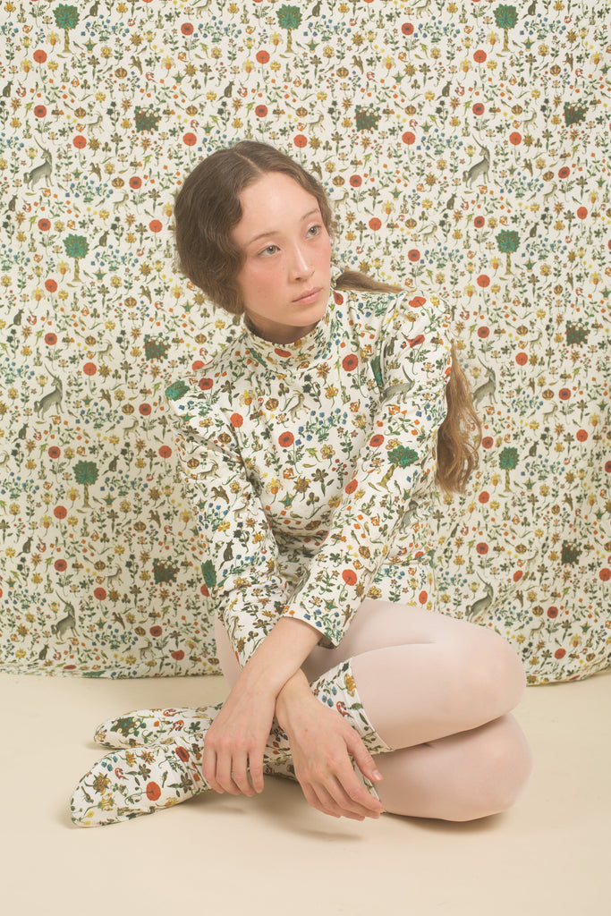 Turtle Bodysuit - Ivory Illuminated PreOrder