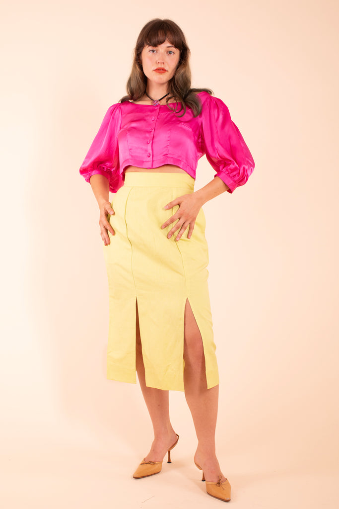 Emma Skirt - HKM - Dew Linen