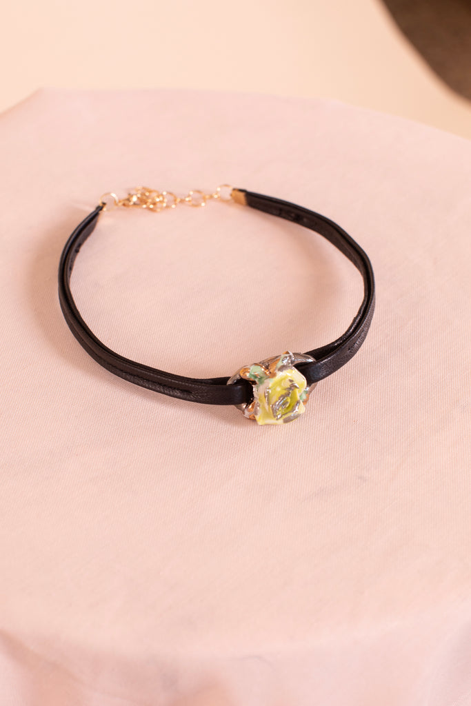 Choker deFleur - small yellow