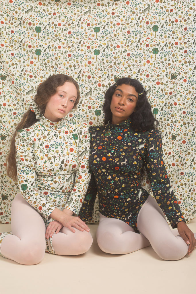 Turtle Bodysuit - Ivory Illuminated