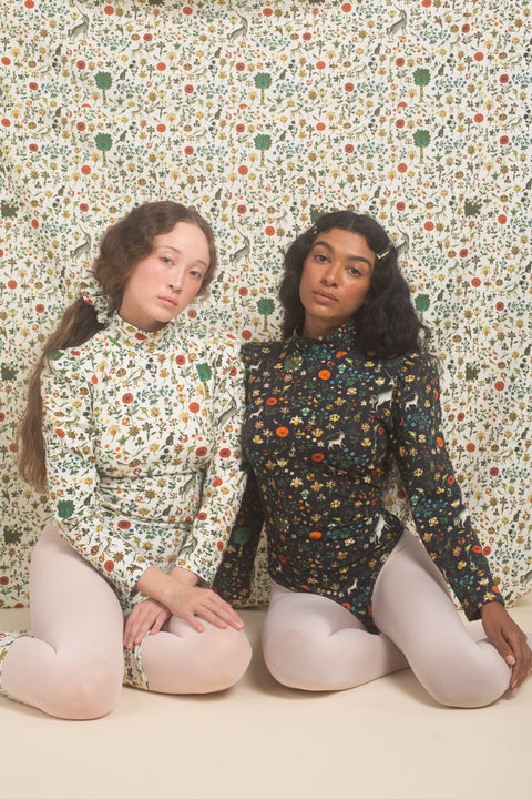 Turtle Bodysuit - Ivory Illuminated